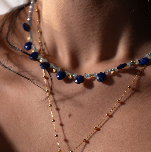 Necklace Lapis Lazuli NS 2509