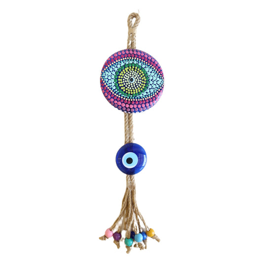 Double Eye Rainbow Wall Decor