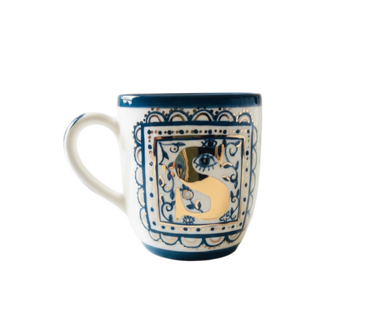 S Square Design Mug Sherie Boutik
