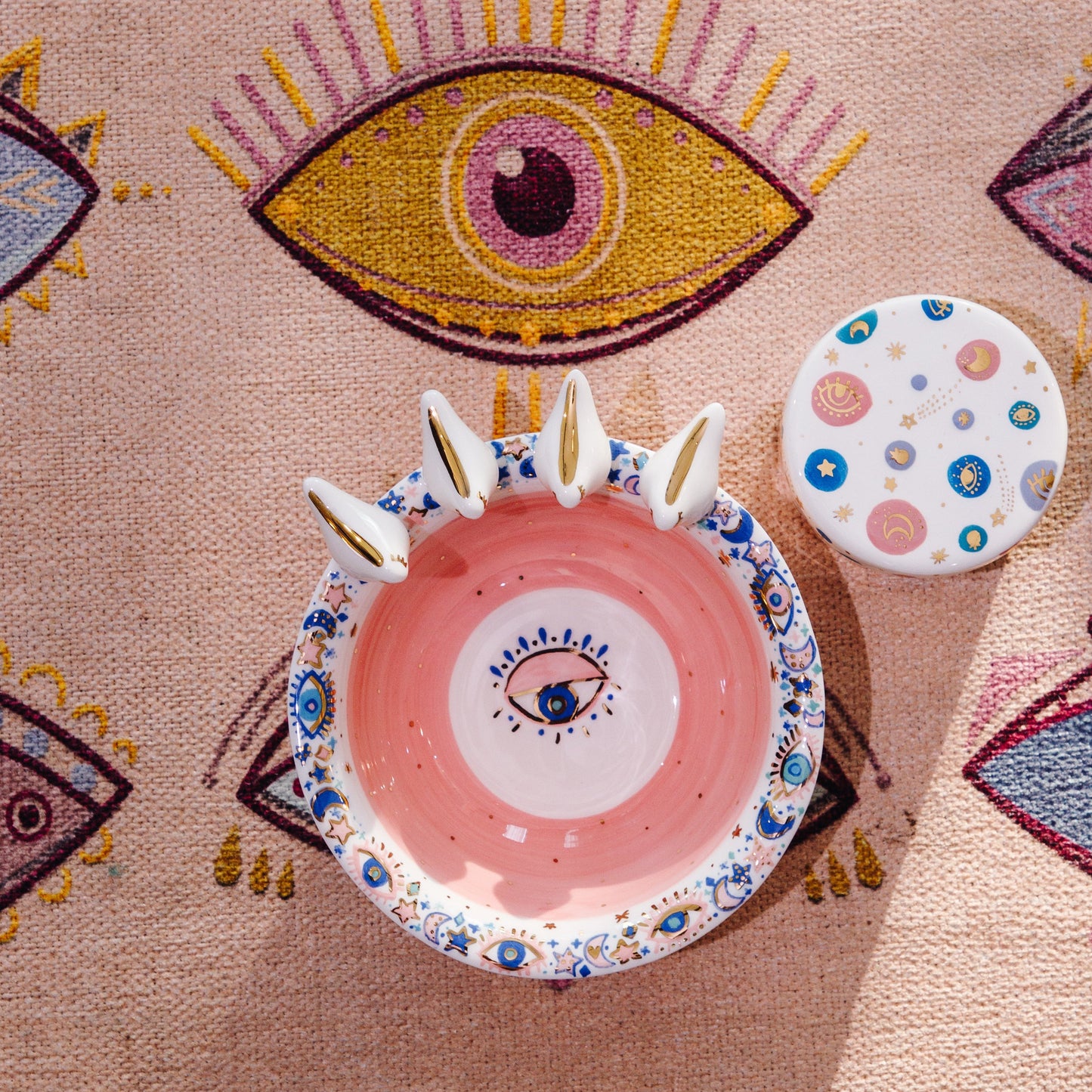 bowl  4 white 3d bird Sherie Boutik