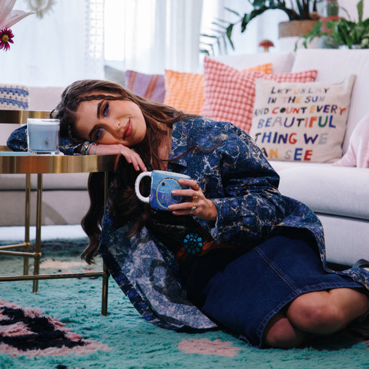 Bahrain Blue Mug | 10:10 Angel no Sherie Boutik