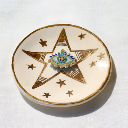 Brooch eye  bullion wire