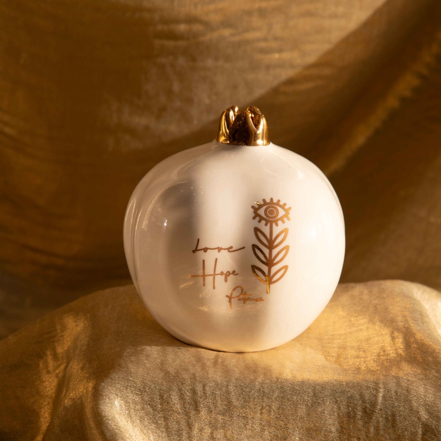 Love, Hope, Patience Pomegranate Sherie Boutik