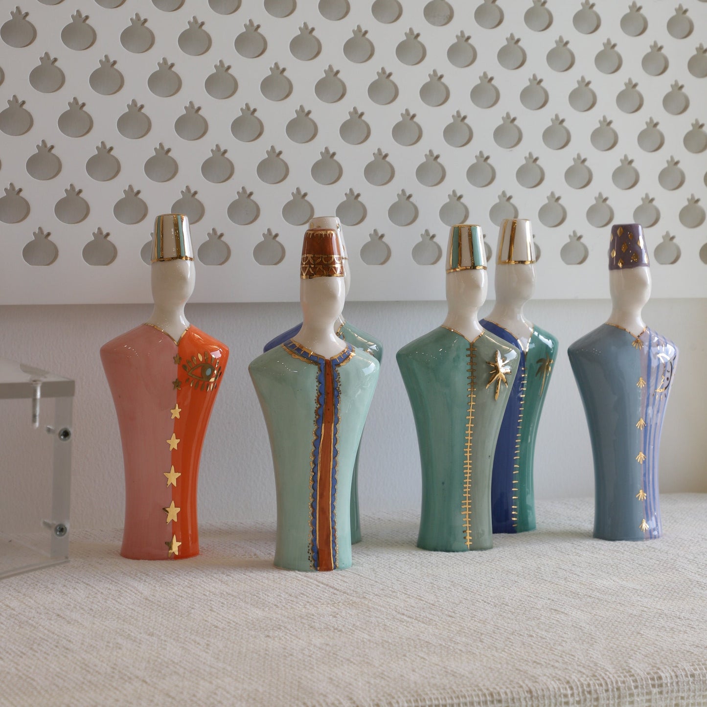 Sufi Sunrise | Pink and Orange Objet D’art