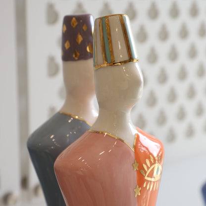Sufi Sunrise | Pink and Orange Objet D’art