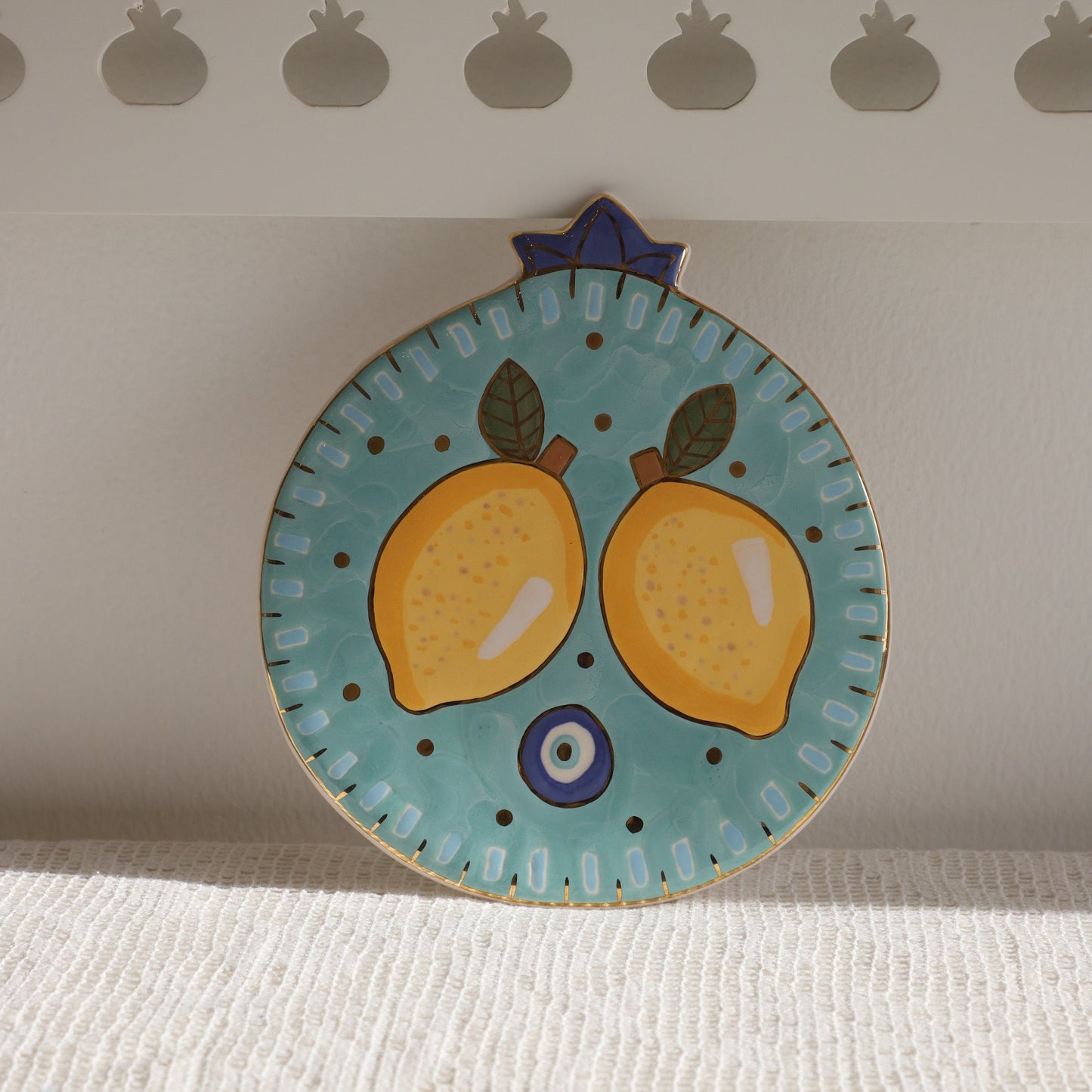 Amalfi Lemons Ceramic Wall Décor