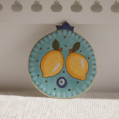 Amalfi Lemons Ceramic Wall Décor