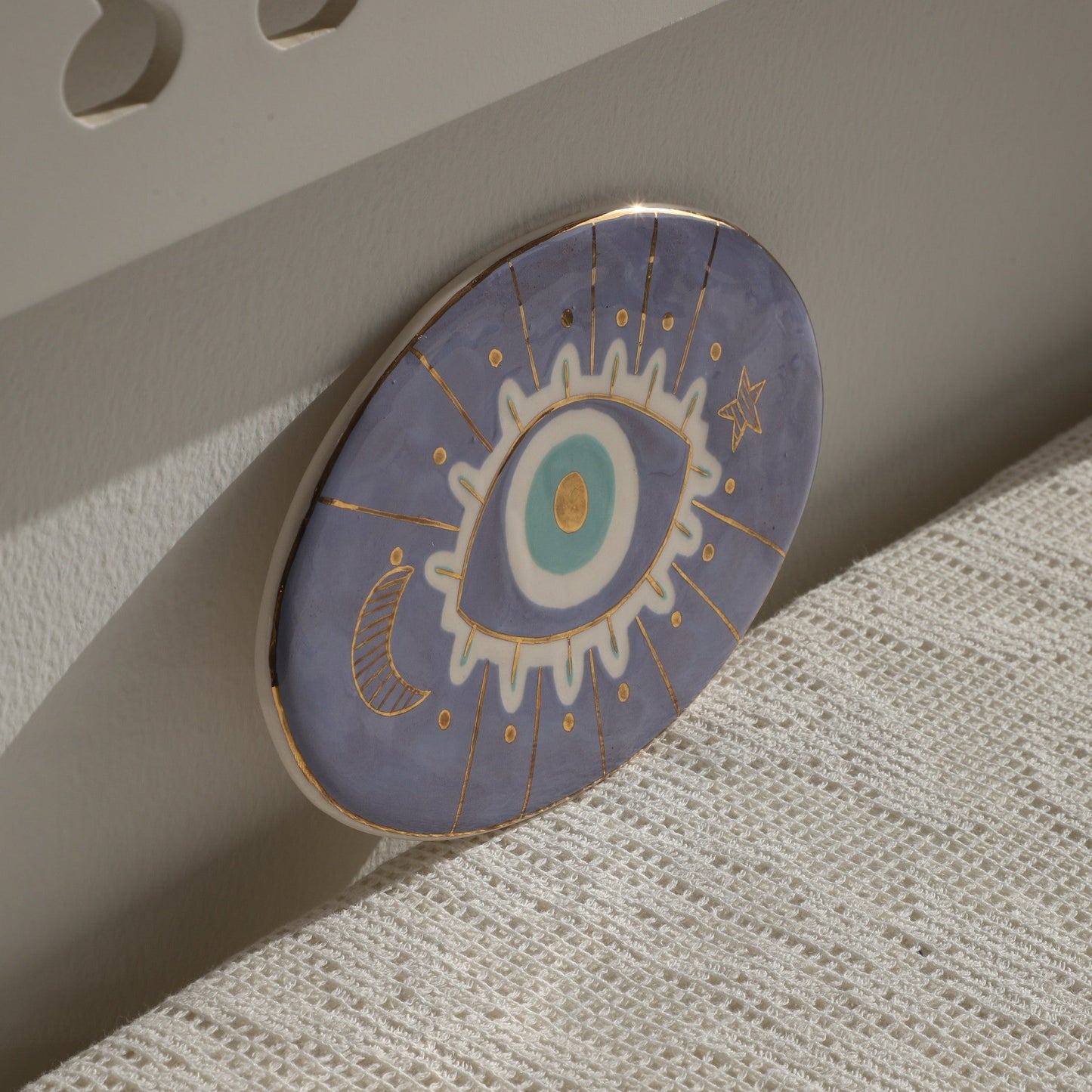 Lilac Moon + Star Eye Wall Décor