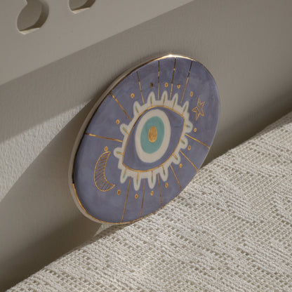 Lilac Moon + Star Eye Wall Décor