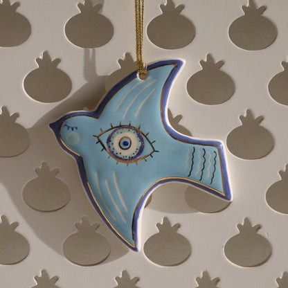 Blue LoveBird Eye protection