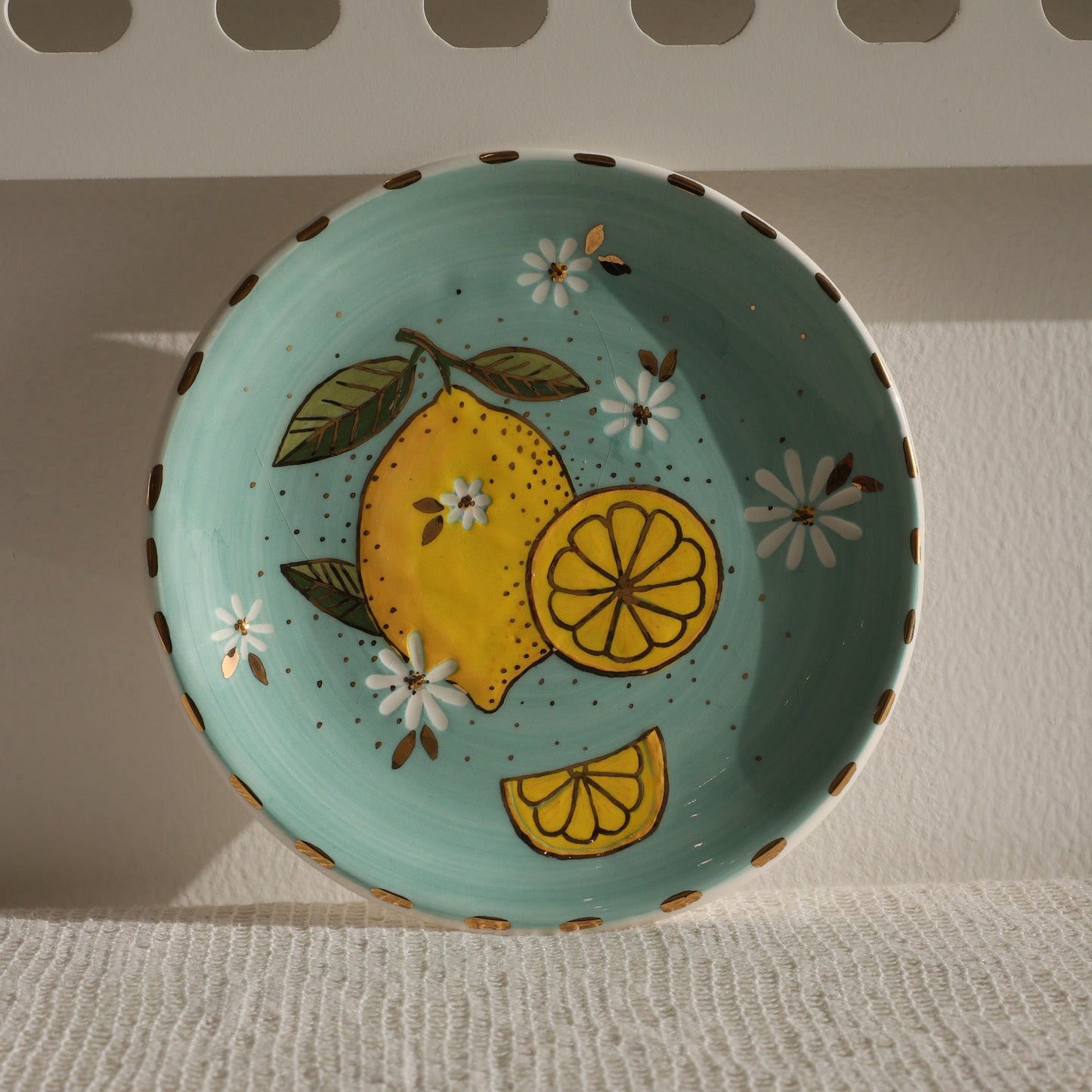 Amalfi Lemon Plate/Wall Decor
