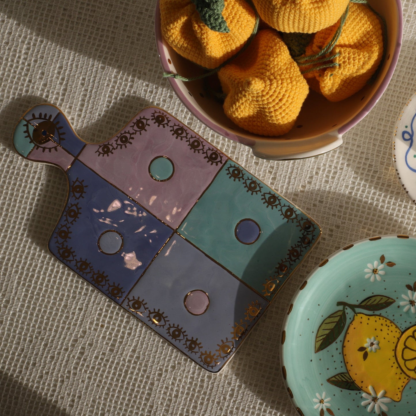 ceramic cheese board
