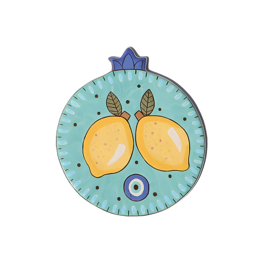 ceramic wall decor 2 lemon art