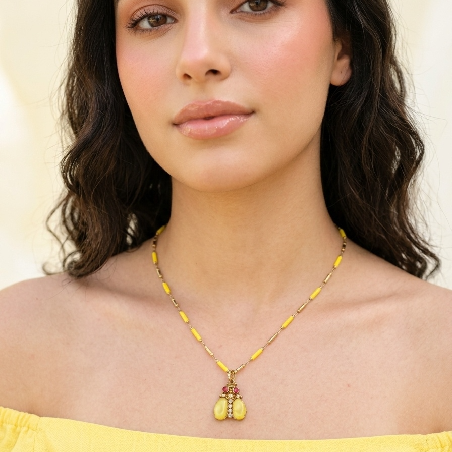 Necklace NS 2420 Lady bug