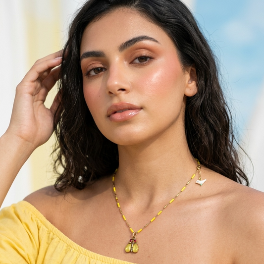 Necklace NS 2420 Lady bug
