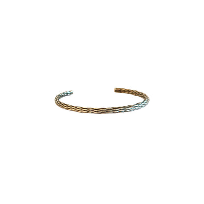 Spiral  Silver cuff bracelet
