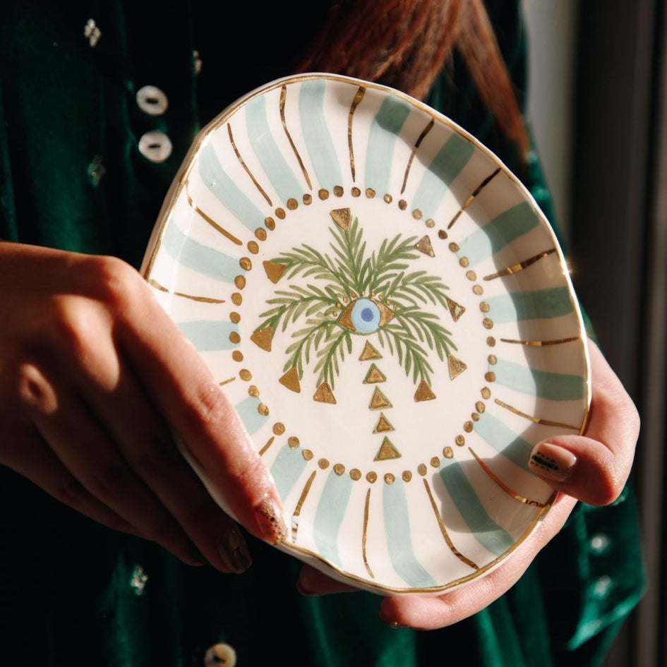 OG Palm Tree | 14cm Plate / Wall Dècor