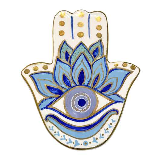 Evil Eye Flower Khamsa Wall Decor