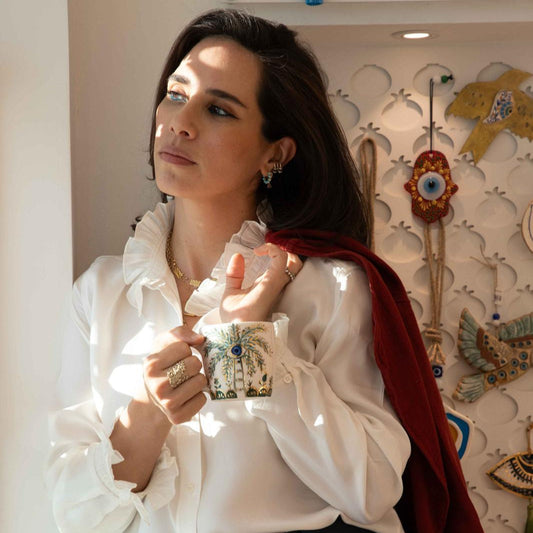 Palm Tree Celestial Mug