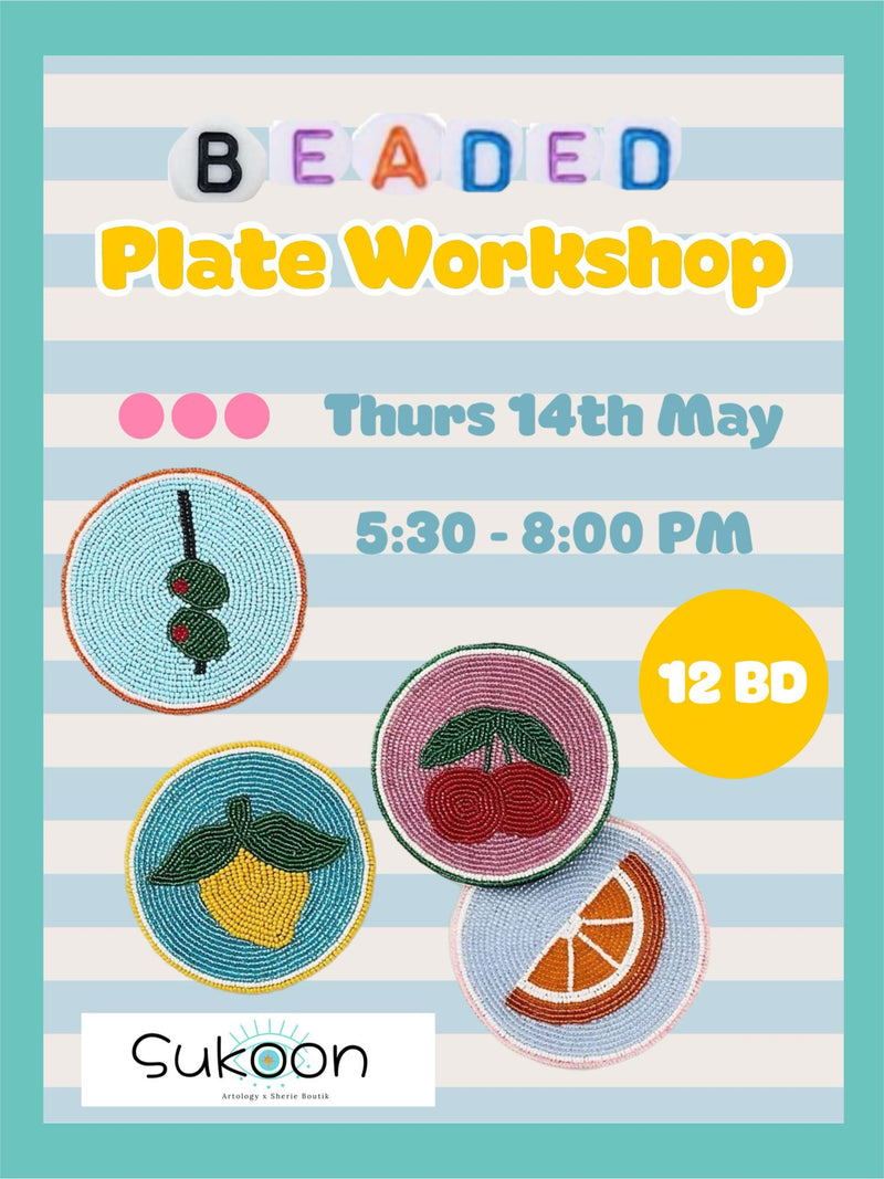 Beaded Plate Workshop