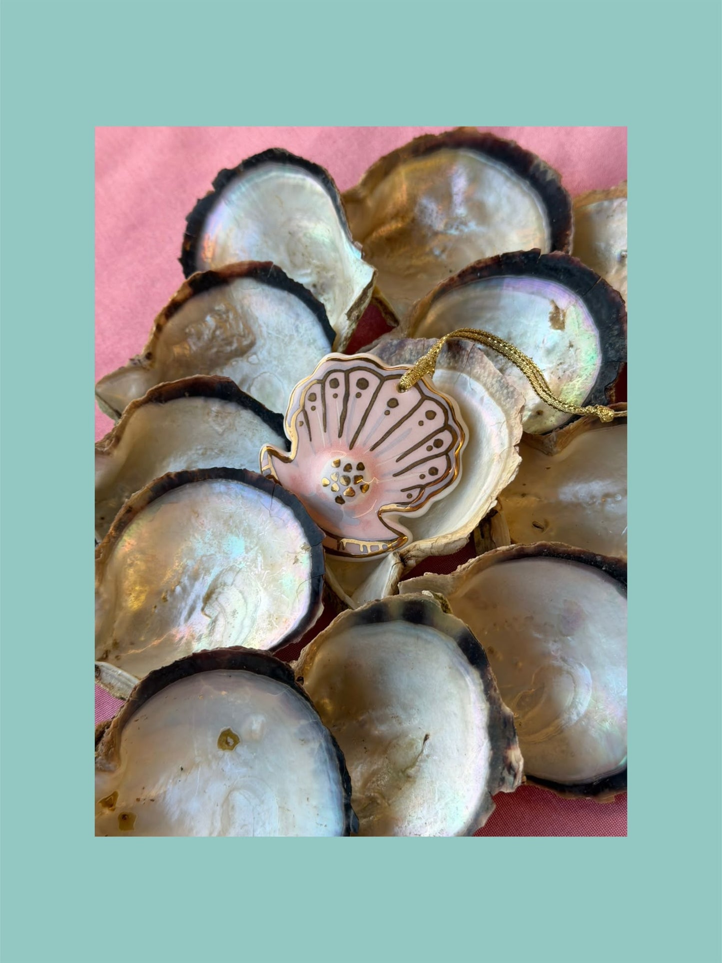 Oystr  Sea Shell Charms