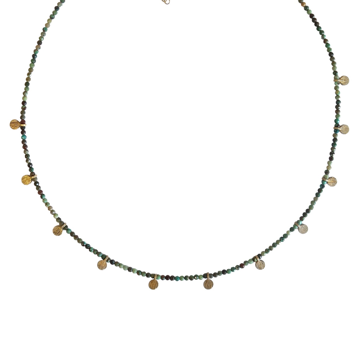 Malachite Mix Stone Necklace
