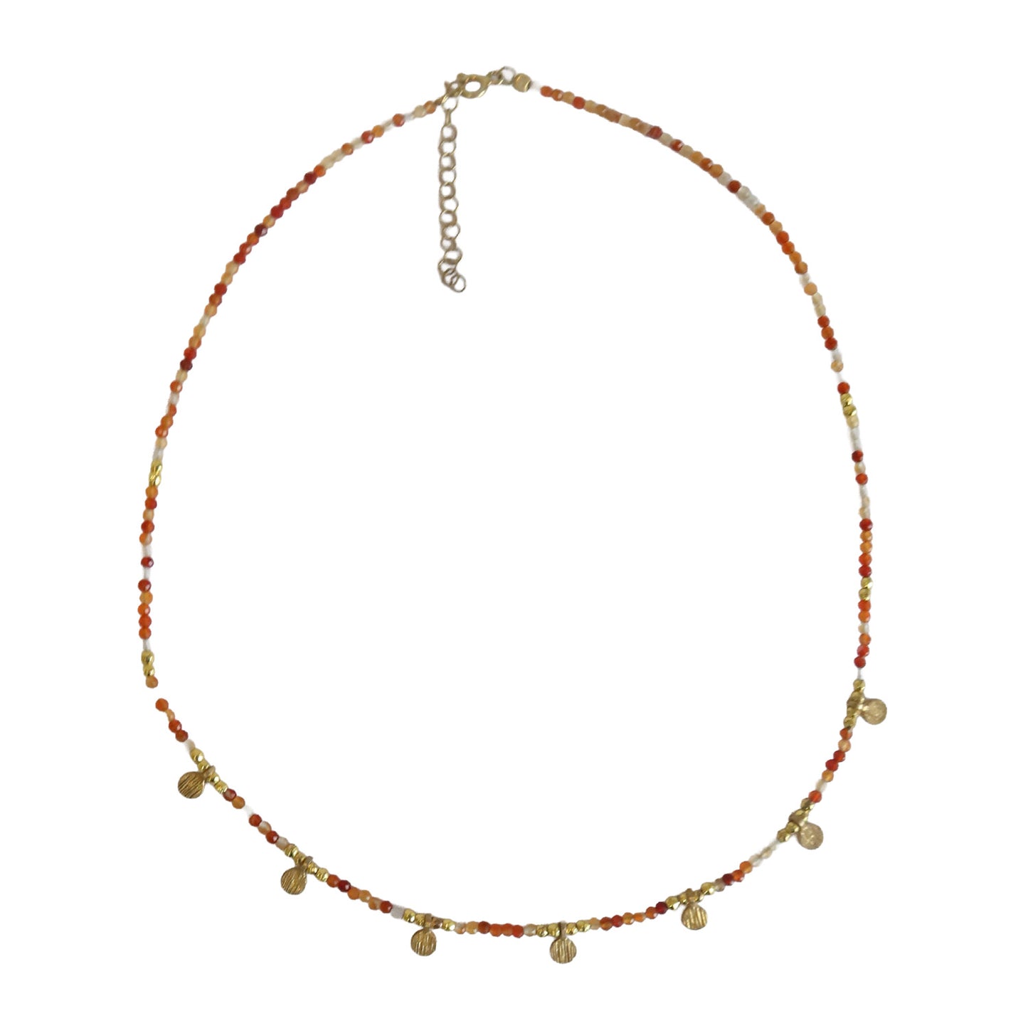 Necklace carnelian