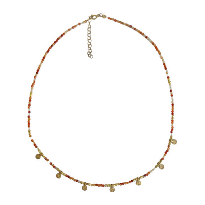 Necklace carnelian