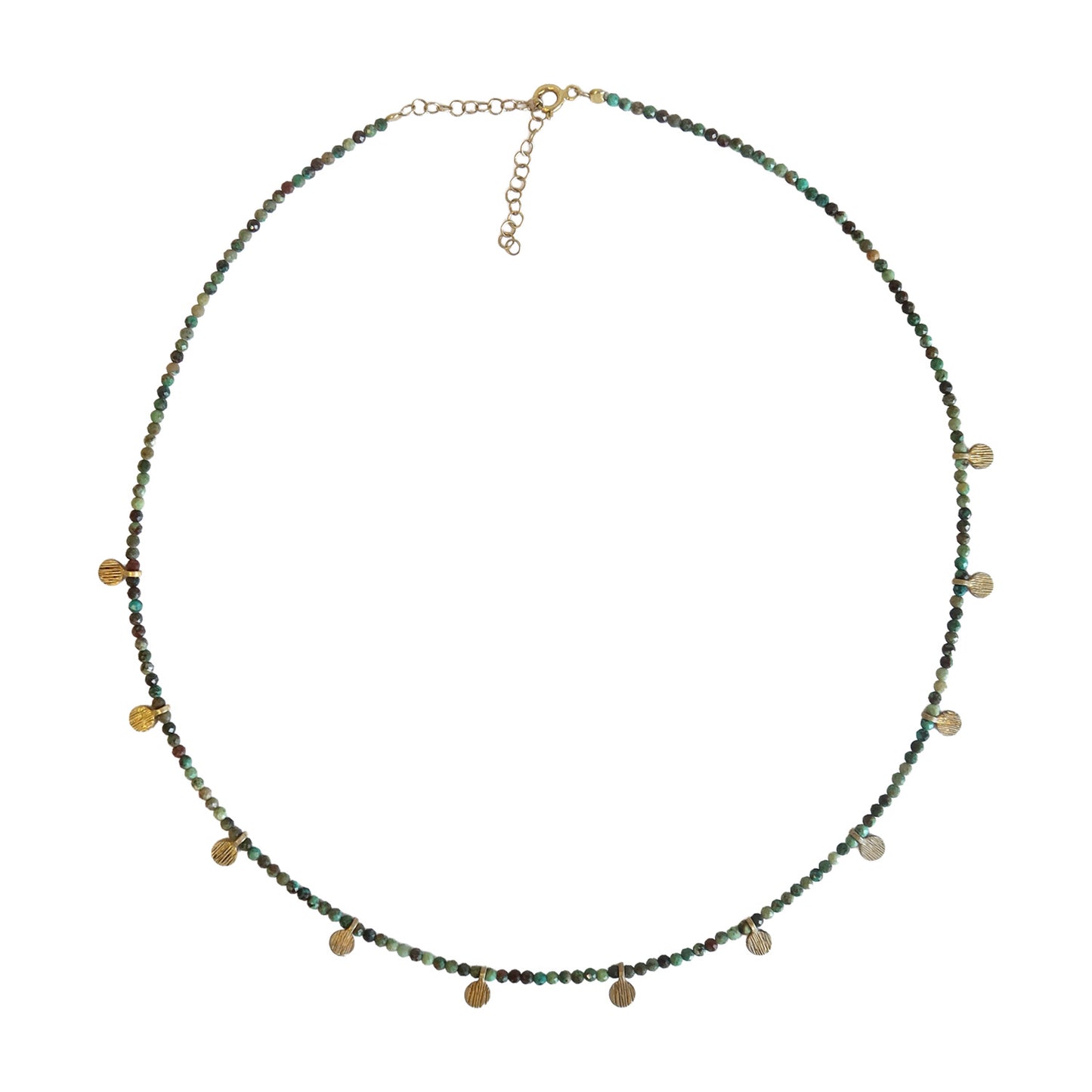 Malachite Mix Stone Necklace