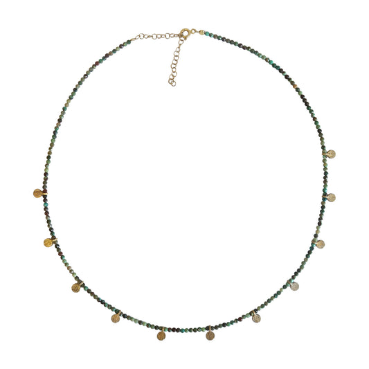 Malachite Mix Stone Necklace