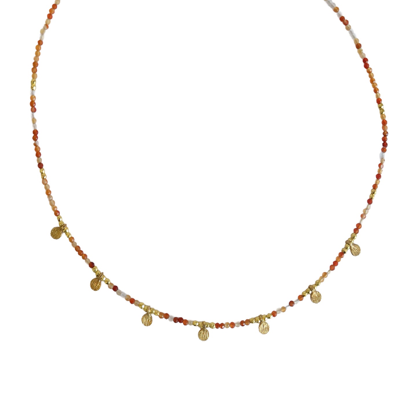Necklace carnelian