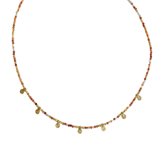 Necklace carnelian