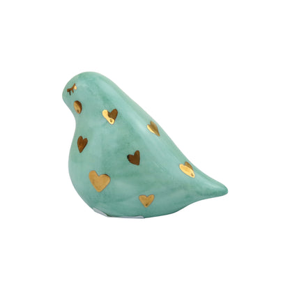Love Bird Small | Turquoise Daisy
