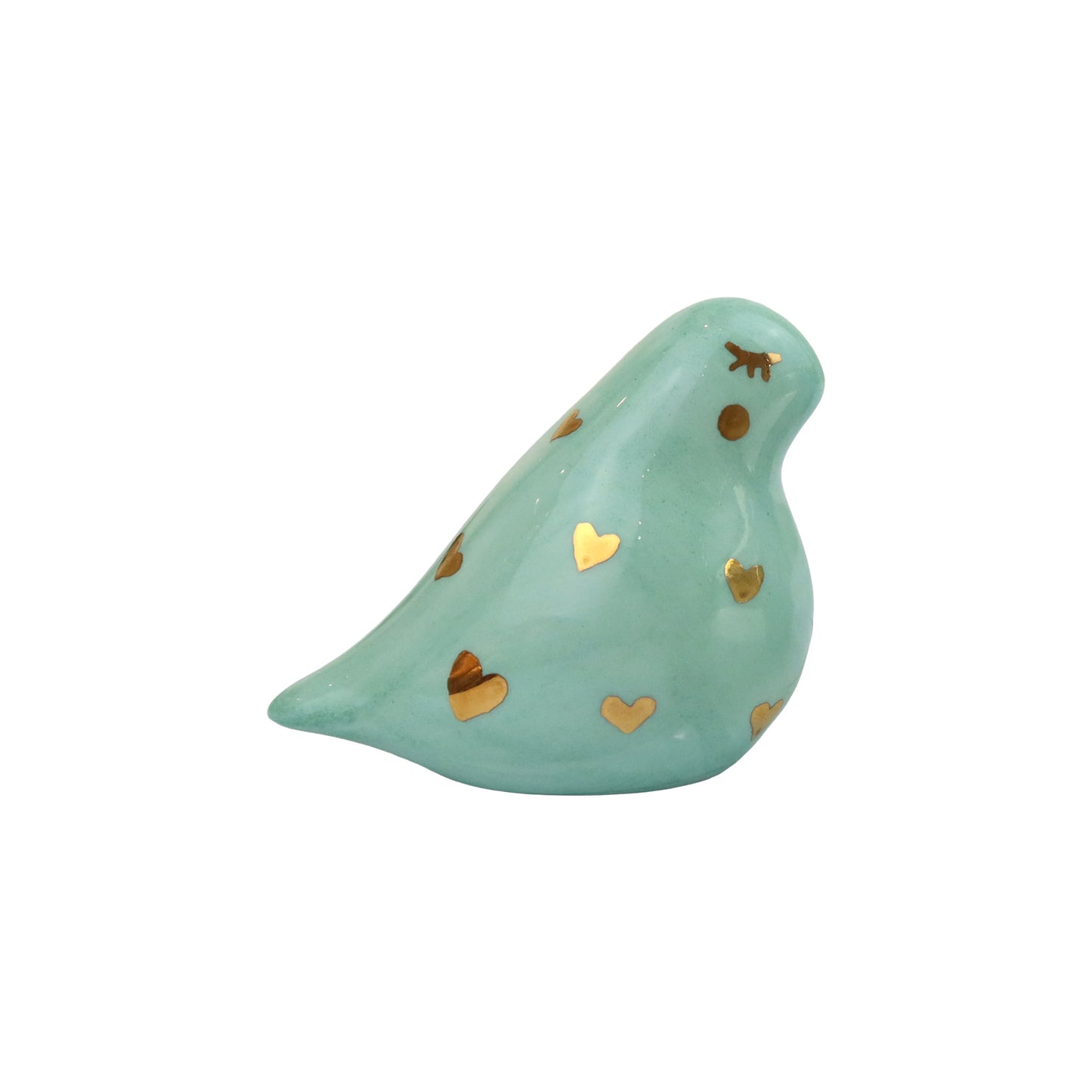 Love Bird Small | Turquoise Daisy