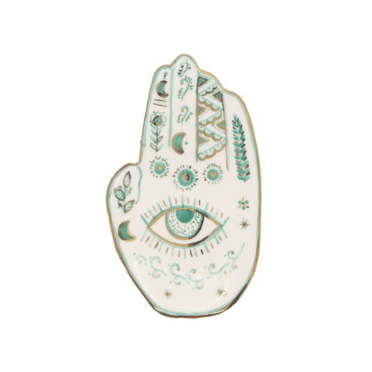 Rawya Khamsa Ceramic Wall Décor Sherie Boutik