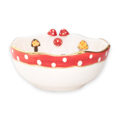 Happiness Mushroom Ceramic Bowl Sherie Boutik