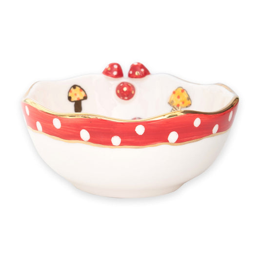 Happiness Mushroom Ceramic Bowl Sherie Boutik