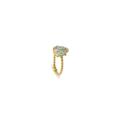 Lady Bug Enamel Ring Sherie Boutik